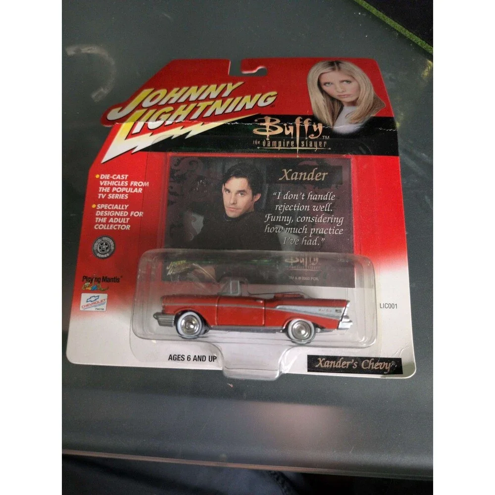 Johnny Lightning Buffy the Vampire Slayer Xander's Chevy 1957 Bel Air Red 1:64
